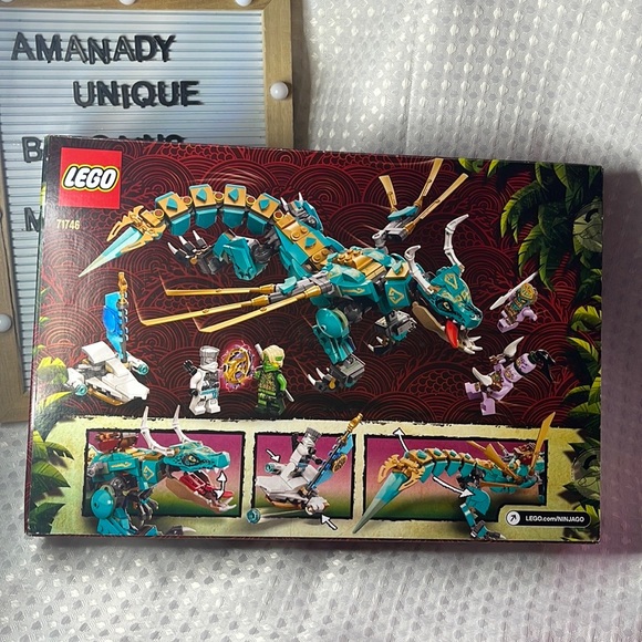 SOLD 🎉LEGO Ninjago The Island 71746 Jungle Dragon 506 Pc Building Toy New  Box. - Picture 2 of 2